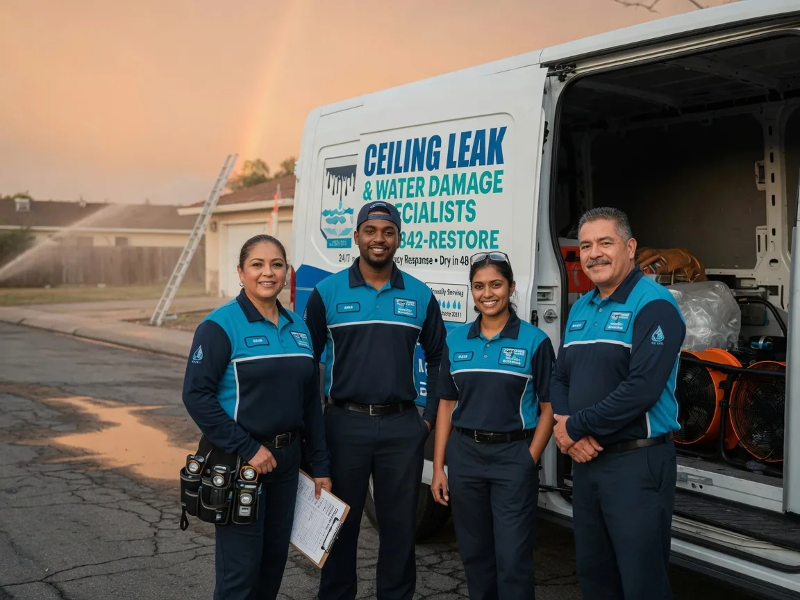 Ceiling Leak Cleanup company in Webster, WI