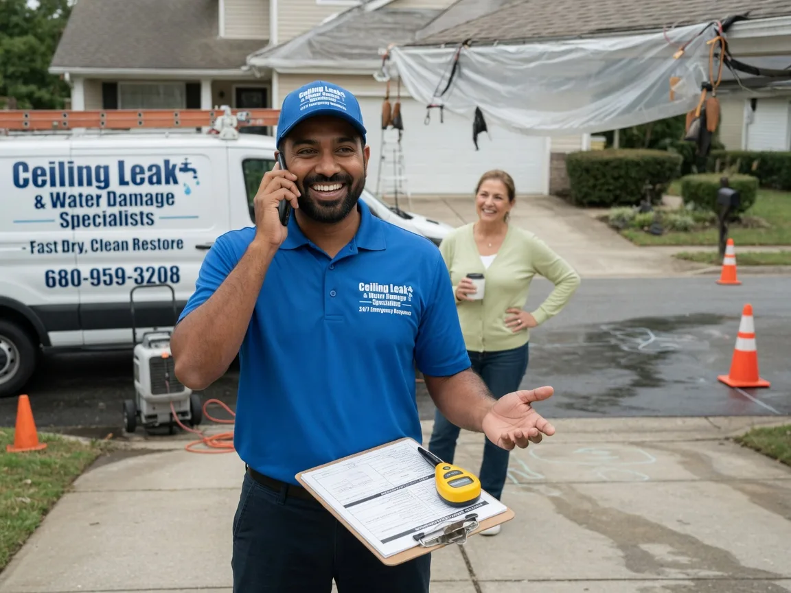 Ceiling Leak Cleanup Webster, WI FAQs